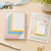 Framing Spacer Ruler Set Paper Crafting Alignment Guides with Storage Case, 5 Pcs Color-Coded L-Shaped Engraved Size Markings Spacers Tabs for