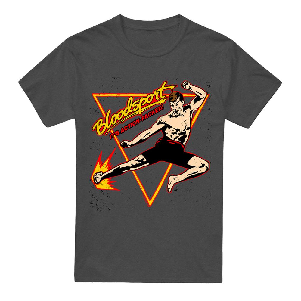 Bloodsport Unisex Vuxen Actionfylld T-shirt