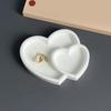 Heart/Cats Paw Shape Silicone Plate Mold Holiday Crafting Moulds for Crafting Special Resin Home Decoration Items