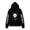 Jujutsu Kaisen Gojo Satoru Hoodie Unisex Fleece Sweatshirt Anime Print Autumn Winter Casual Pullover