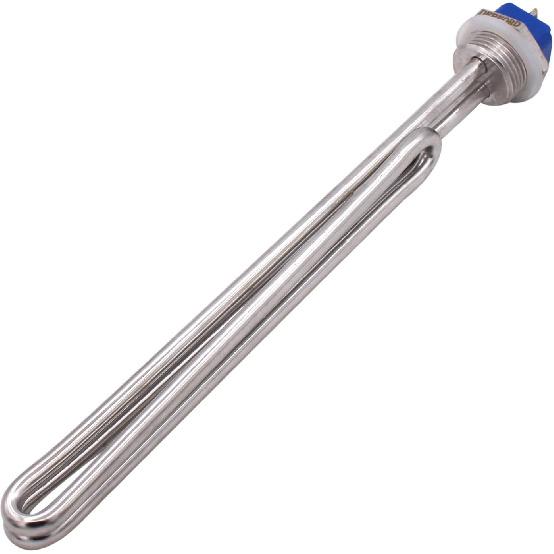 DERNORD 2500W 208V Screw-In Foldback Water Heater Element - Low Watt Density