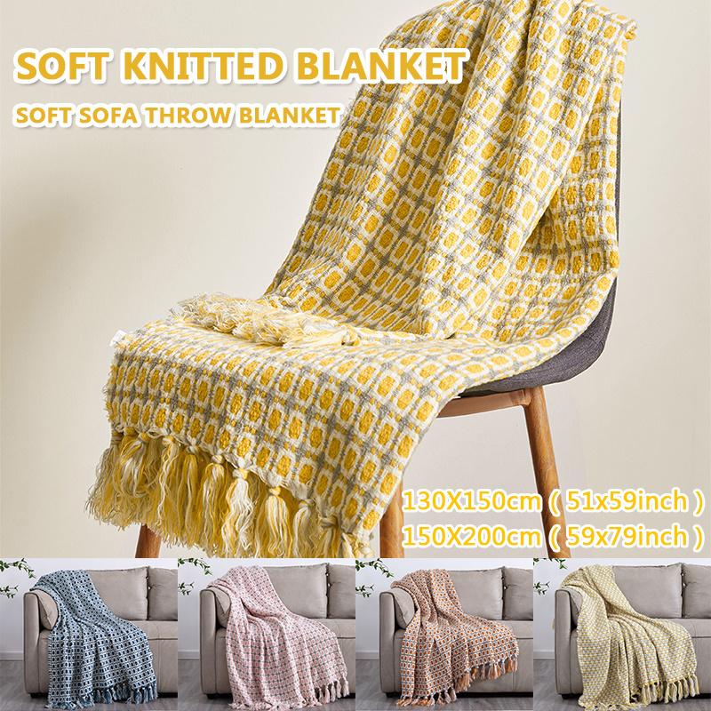 Скандинавское вязаное одеяло — фото 3