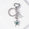 Fashion Butterfly Keychain Charm Multifuntional Bag Charm Key Accessory Alloy Texture Suitable for Key and Fashion Bags