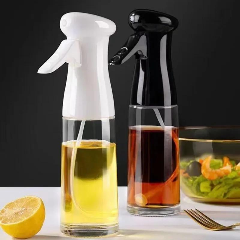Cooking Olive Oil Dispenser Bottle Sprayer Mist Reusable Food Grade Oil Vinegar Spray Bottle Kitchen Accessories Oil Spray