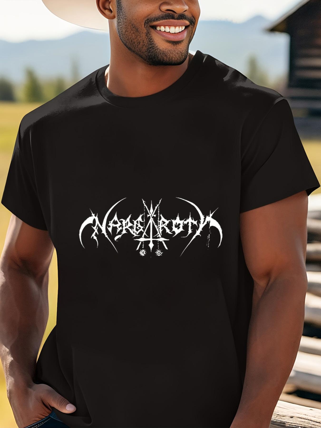 

NARGAROTH BLACK METAL 2 Men S Heavy Metal Band T-Shirt - Gothic Graphic Tee Featuring a Regular Fit Round Neck XXXXL