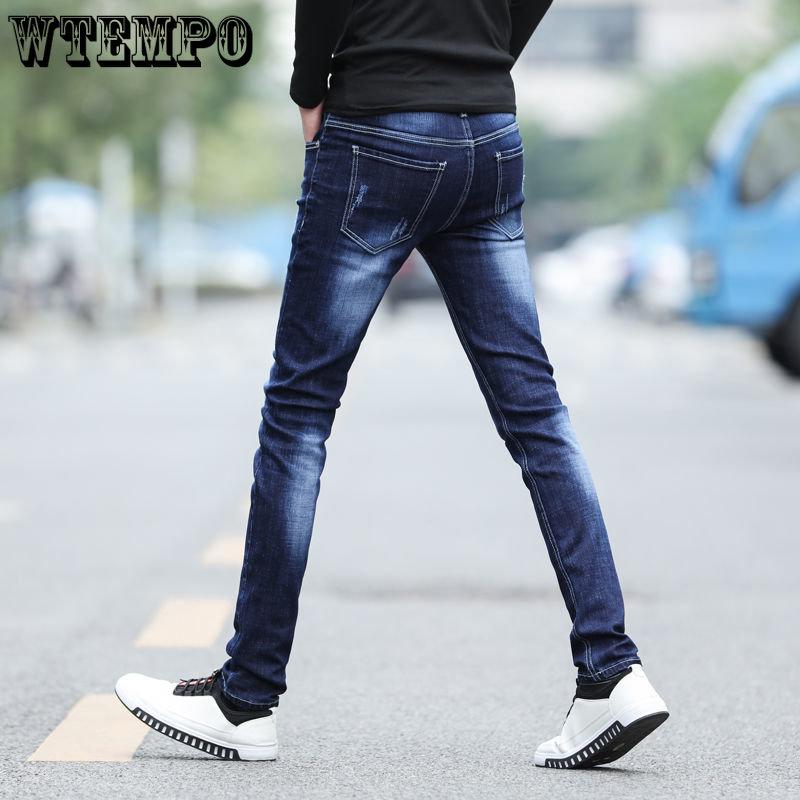 Męskie jeansy Wiosna i Lato Jeansy w kolorze przydymionego szarego Nowe Luźne Proste Spodnie Codzienne Wszechstronne Spodnie Męskie