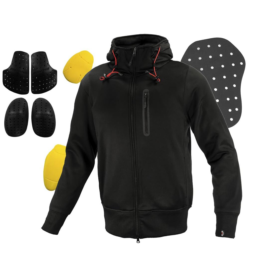 Motorcycle Protective KV Parka Gray L Gray L [KOMINE] JK-6044 07-6044 Men's