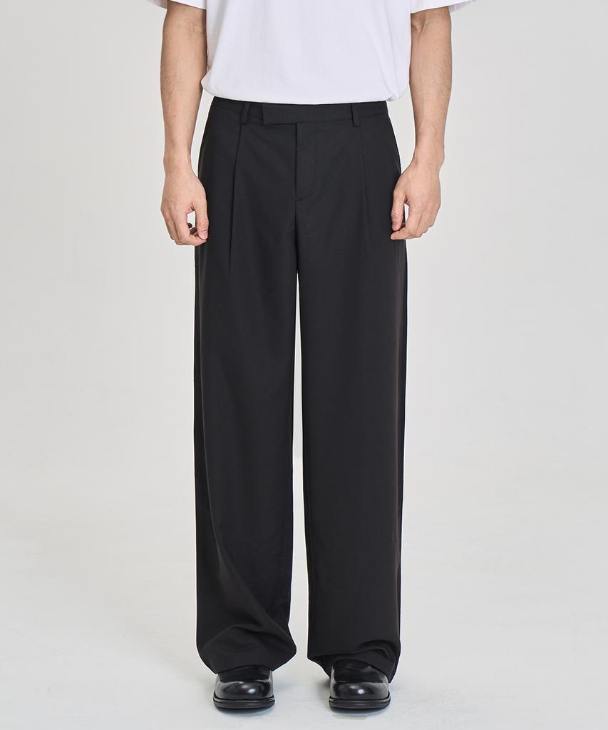 PRAIRIE Airflow Loose Fit Slacks (Black)