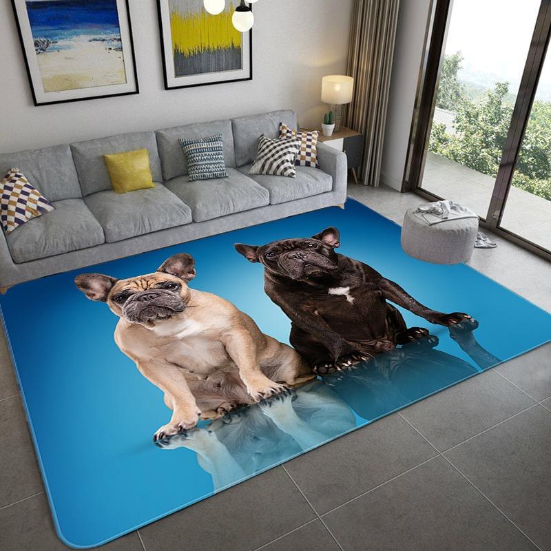 Vision Cat Carpet Dog Mat Boys' and Children's Room Decorative Carpet Sofa Area Coffee Tables Non-slip Soft Mat Bedroom