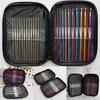 22 pezzi/Set Uncino da maglia Uncino a scatto Uncino per trecce Uncinetto Infila ago Ago per tessitura capelli Accessori per extension Filo per tessitura