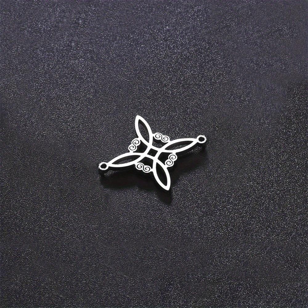 Witch Knot Amulet Pendant Accessories, Handmade DIY Witch Knot Accessories, Creative Gift Giving and Fashionable Decorative Accessories.