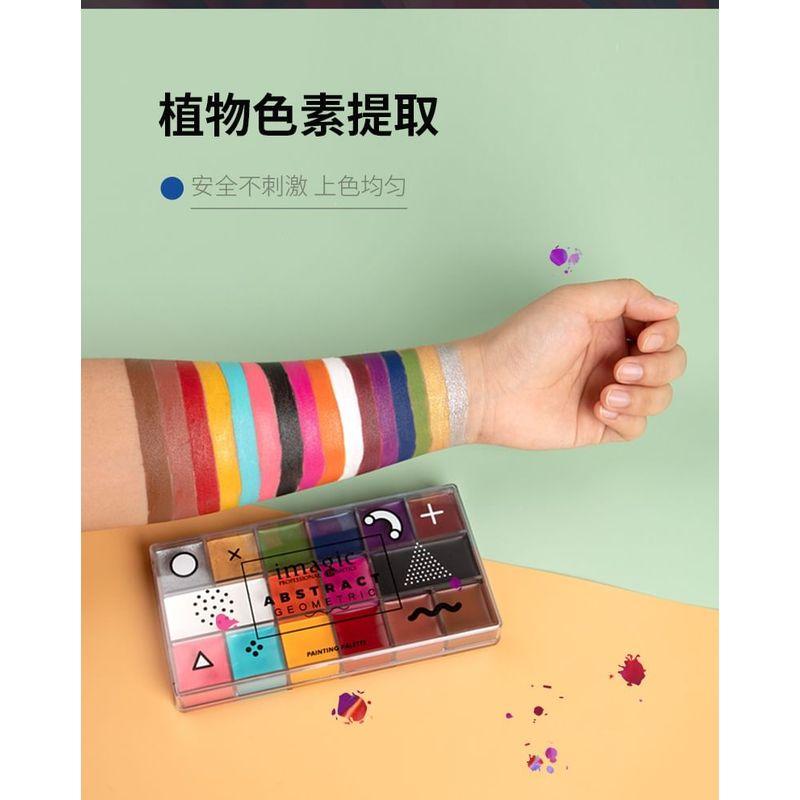 IMAGIC - פלטת צבעי פנים וגוף 16 צבעים