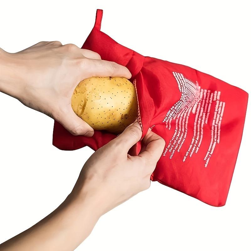1/2 Stück Mikrowellen-Ofen-Röstbeutel für Süßkartoffel, Kartoffel, Mais - Küchen-Backzubehör