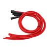 Spark Plug Ignition Wire Set Red High Performance Silicone 1m Car Ignition Wire for 4 Cylinder Automobile 8mm