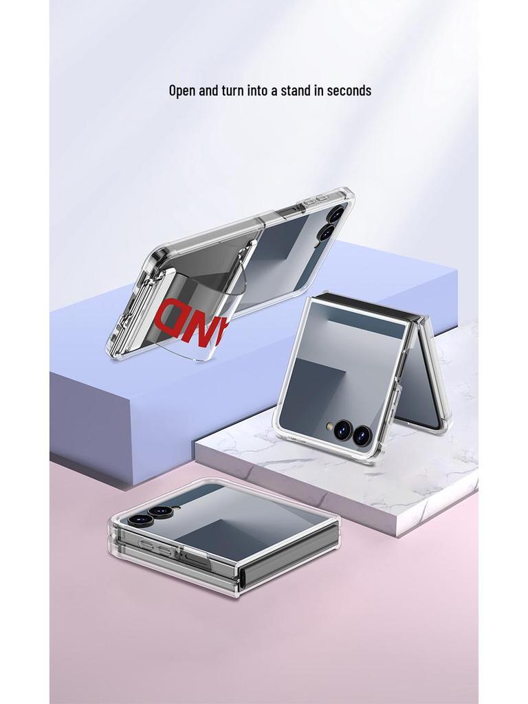 Samsung Galaxy Z Flip7 Schutzhülle mit Airbag-Handgelenkband