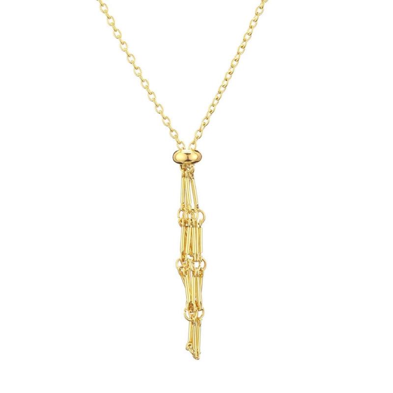 Adjustable Necklace Pendant with Replaceable Crystal Stone In Woven Metal Net Bag