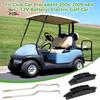 AEA6-Battery Hold Down Plate With Rods Kit For Club Car Precedent 2004-2009 48V Electric Golf Cart, 102534001 102526801
