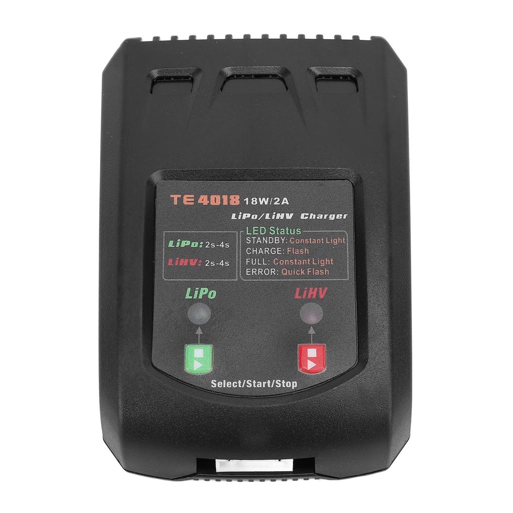 18W LiHV Charger High Voltage 2S 3S 4S Battery Balance Charger for Airplanes Cars Boats Toy