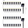 Solar LED Decorative Garden and Landscape Lights - Colorful Outdoor String Lights for Courtyard and Lawn