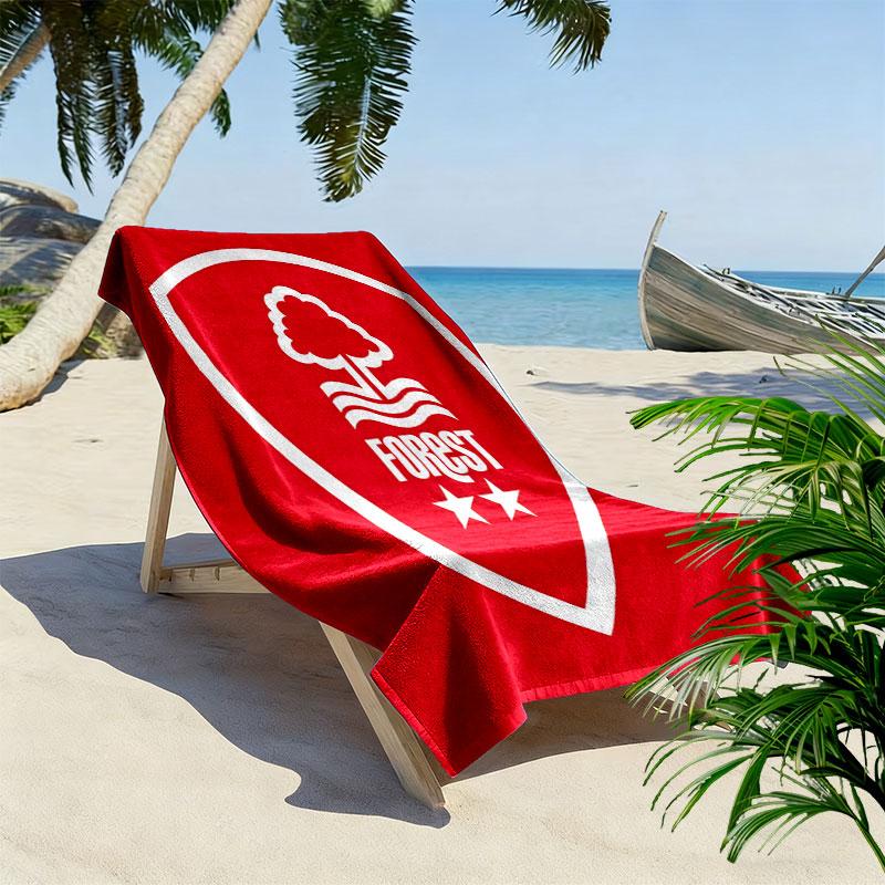 Forest Beach Towel, Large Soft Quick Dry Towel for Beach Camping Swimming
