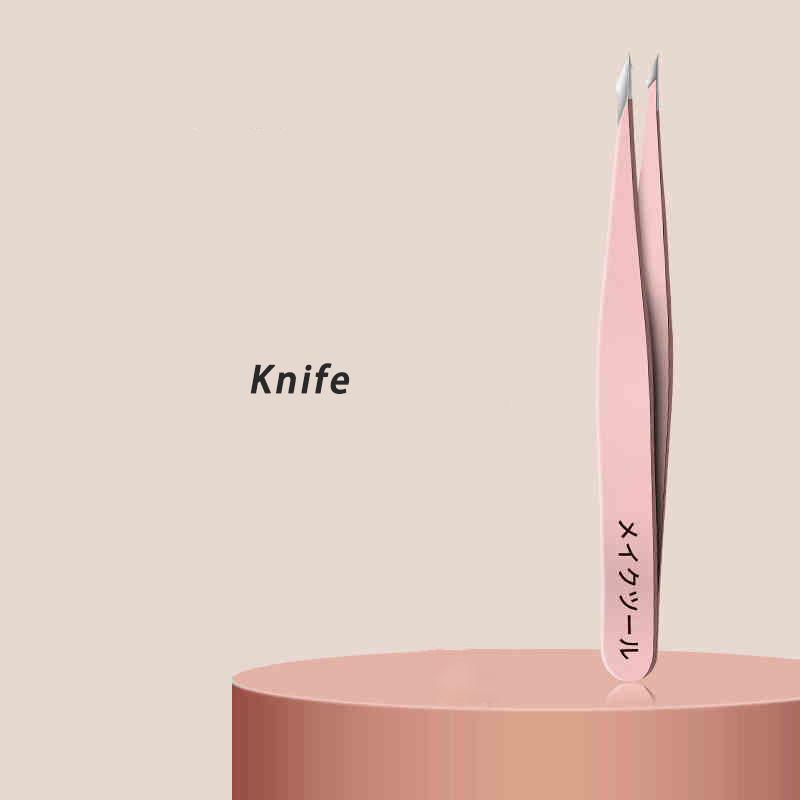 Eyebrow Tweezers Set 1/4 Pcs Stainless Steel Eyebrow Forceps Professional Beauty Tool Set For Facial Hair, Inward Growing