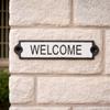 Dekoracyjny Metalowy Szyld Na Drzwi Welcome