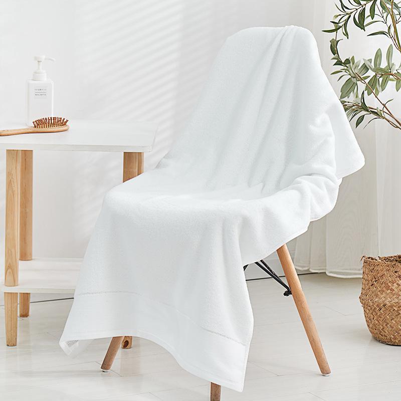 Platinum Satin Wide Satin Pure Cotton Thickened Adult Face Wash Long Lint Cotton Hotel Cotton Soft Moisture Moisture-wicking 35*75cm