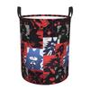 Cartoon Miss C-Circle Anime Laundry Hamper Large Clothes Storage Basket Toys Bin Organizer for Kids