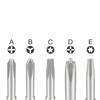 Magnetic Metal Screwdriver Stainless Steel Precision Screwdriver Repair Disassembly Opening Tool Applicable Mobile Phone