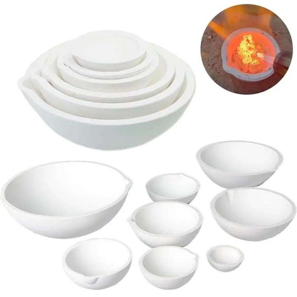 Multi-purpose Jewelry Tools Melting Crucible Molten Gold Bowl Jewelry Casting Container Quartz Bowl