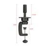 1Piece Canvas Head Mannequin Head With Stand Wig Model With Mount Hole For DIY Wig Making