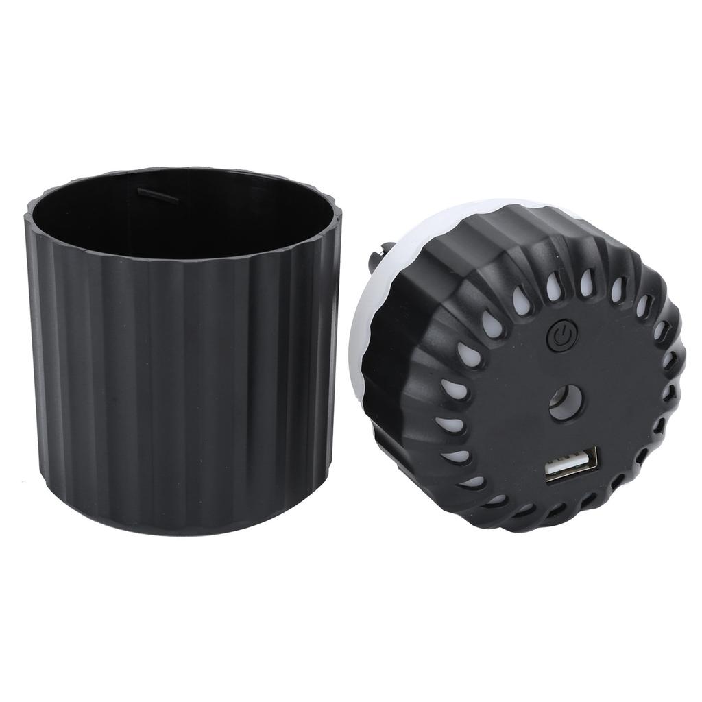 Portable Mini Humidifier 200ml Large Capacity USB Powered Mute Humidification for Home OfficeBlack