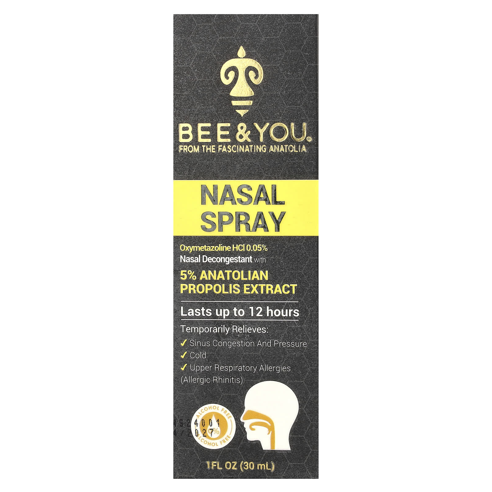 

Bee & You, Nasal Spray, 30Ml(1Fl Oz)