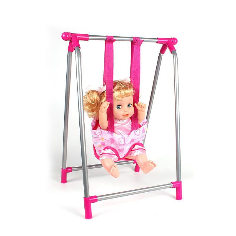 Kids' Dollhouse Play Area Lightweight Stroller with Doll