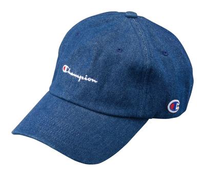 Champion Denim Low Cm Cap, Unisex, Navy, 381-0136, 57.0-59.0