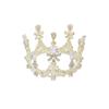 Korean Version of Small Crown Tiara for Children Princess Children's Performance Catwalk Girl's Birthday Party Little Girl's Round Crown