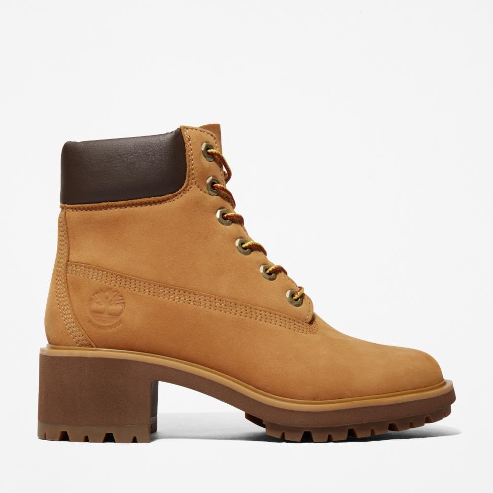 Timberland Kinsley Waterproof Boots for Women TB1A25BS2311 Wheat 6-inch Lace-up 8.5 / 25.5cm