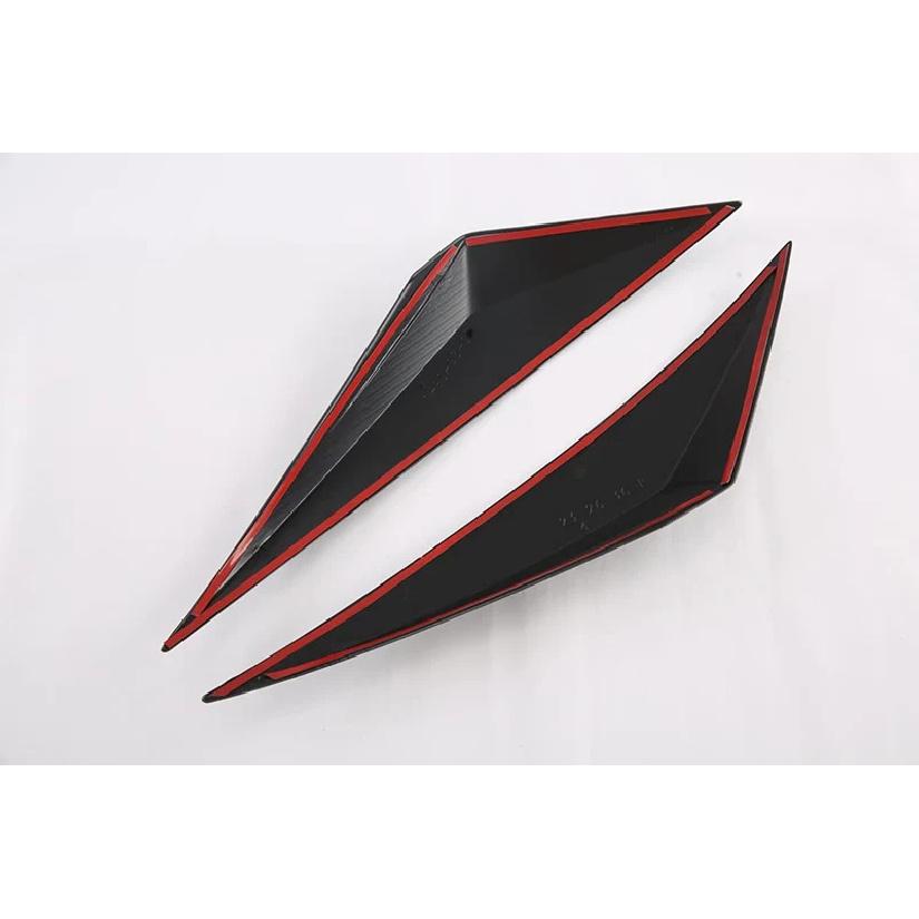 For Nissan Qashqai J12   2024 Car Accessories Piano Black Front Fog Light Trim Bezel Wind Shape