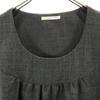 BEAMS LIGHTS Short Sleeve Knee-length Dress 38 Gray Women Used