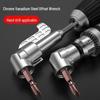105° Angle Screwdriver Adapter with Extended Rod for Universal Corner Turning