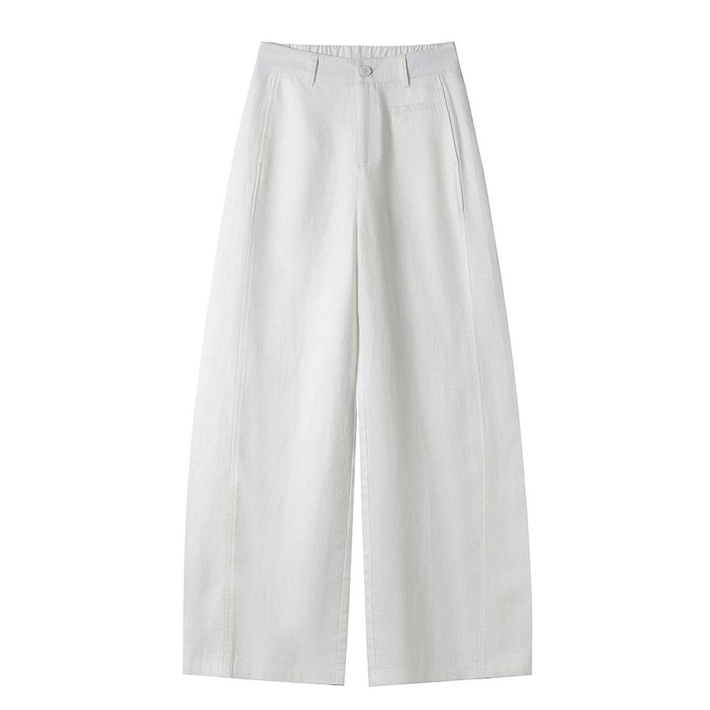 Fashion Loose Versatile Drape Casual Scimitar Pants Women's 1116 Summer Thin High Waist Thin Version Sickle Pants