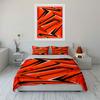 Angular zigzag lightning bolts. Bedding sets Duvet cover sets Duvet covers Pillowcases(1*Duvet Cover 2*Pillowcases without duvet insert)