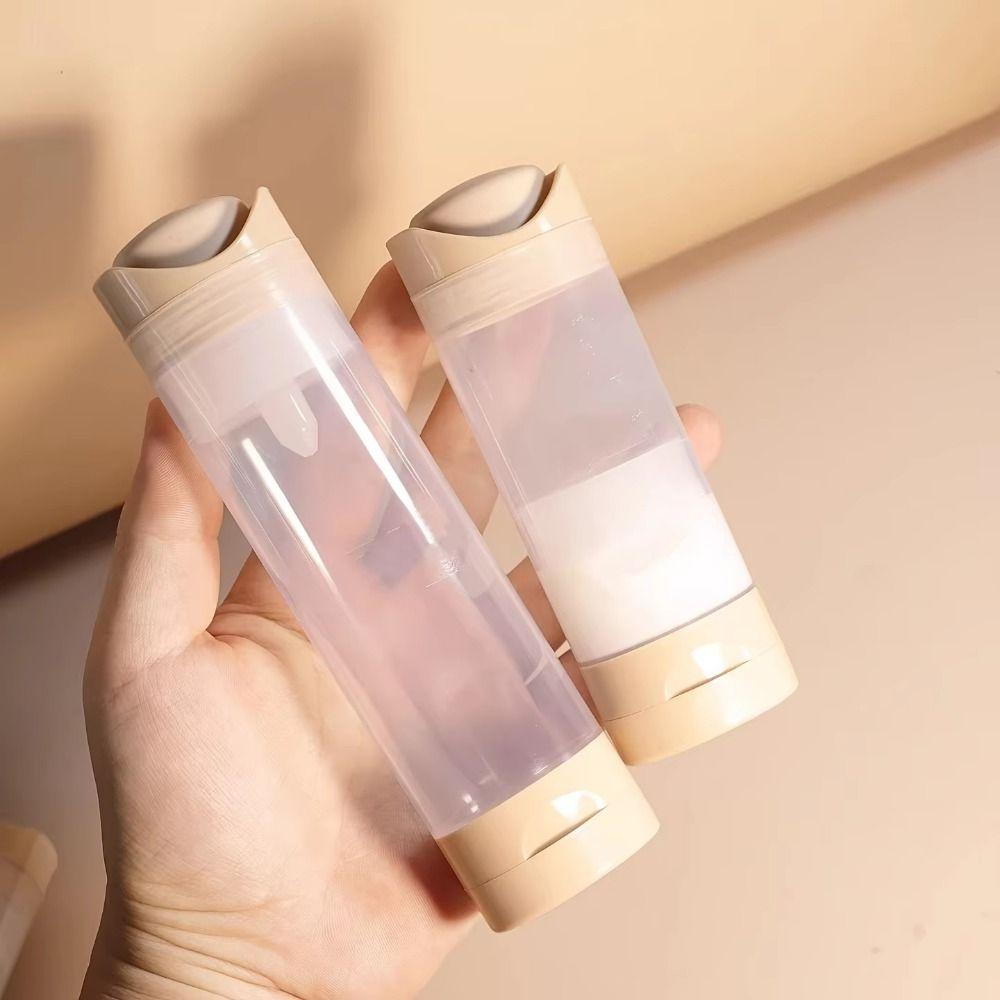 Press Airless Pump Bottle Empty Lotion Packaging Box Convenient Cosmetic Container Travel
