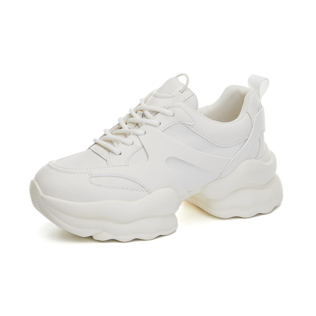 Chaussures Daddy pour femmes, nouvelles chaussures décontractées polyvalentes, baskets décontractées respirantes à semelles épaisses pour femmes