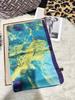 BYSIFA|New Blue Yellow Silk Scarf Printed Winter Elegant Tree Design Long Scarves Shawls Fashion Brand Head Neck Scarves Capes