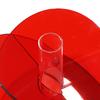 Acrylic Geometric Flower Vase Fine Detail Easy To Clean Acrylic Geometric Minimalist Vase for Living Room Table