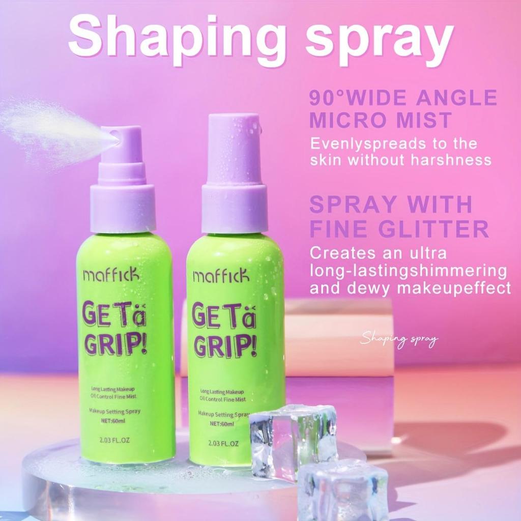 WateMakeup Setting Spray Moisturizing Matte, Long-lasting Oil Control, Waterproof, Clear Makeup Setting Spray