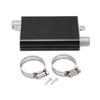 KIMISS 24mm Parking Heater Exhaust Pipe Muffler Aluminum Alloy Straight