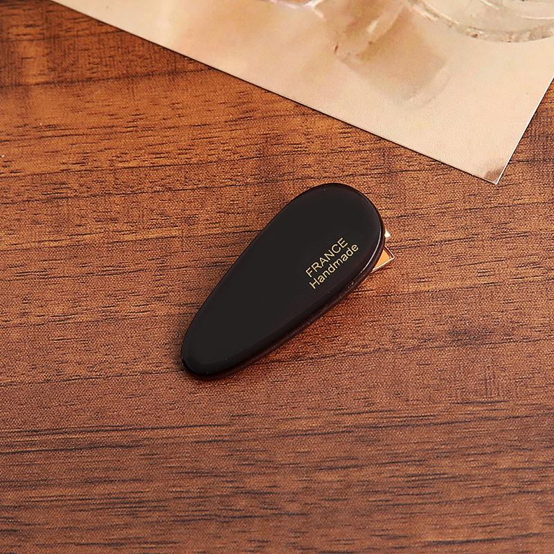 Sweet And Cute Acetic Acid Water Droplets Small Hairpin Side Bangs Broken Hairpin Female Spring And Summer Hairpin Duck Bill Clip Headgear Bb Clip