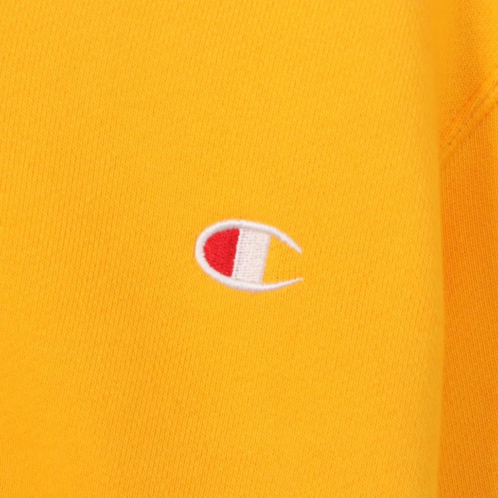 Champion Long Sleeve Cotton Zip Hooded Sweatshirt with Embroidered Made In Gold Kids' 100% Logo, USA, (CK-Y102)